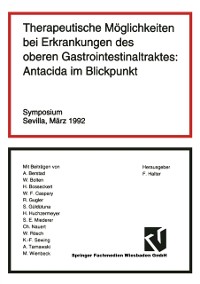 Cover Therapeutische Möglichkeiten bei Erkrankungen des oberen Gastrointestinaltraktes: Antacida im Blickpunkt