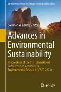 Cover Advances in Environmental Sustainability