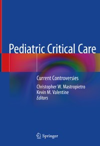 Cover Pediatric Critical Care