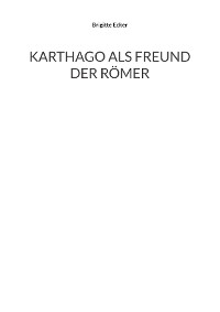 Cover Karthago als Freund der Römer