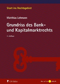 Cover Grundriss des Bank- und Kapitalmarktrechts
