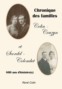Cover Chronique des familles Colin-Couzyn et Scordel-Colombet