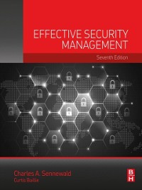 Cover Effective Security Management