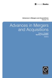 Cover Advances in Mergers and Acquisitions