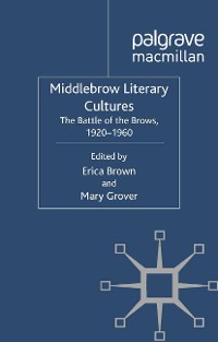Cover Middlebrow Literary Cultures