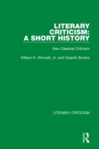 Cover Literary Criticism: A Short History