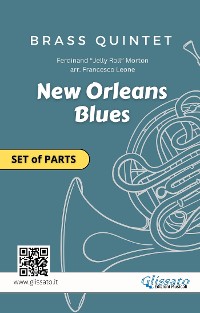 Cover Brass Quintet or Ensemble "New Orleans Blues" set of parts