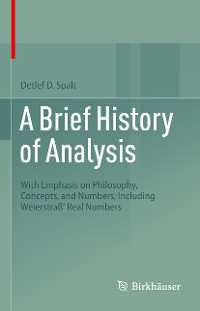 Cover A Brief History of Analysis