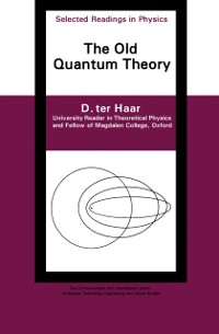 Cover Old Quantum Theory