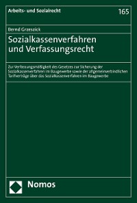Cover Sozialkassenverfahren und Verfassungsrecht