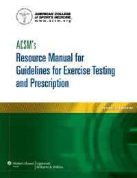 Cover ACSM's Resource Manual for Guidelines for Exercise Testing and Prescription
