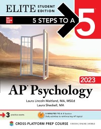 Cover 5 Steps to a 5: AP Psychology 2023 Elite Student Edition