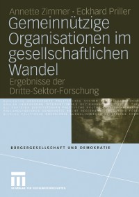 Cover Gemeinnützige Organisationen im gesellschaftlichen Wandel