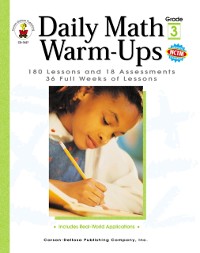 Cover Daily Math Warm-Ups, Grade 3