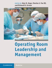 Cover Operating Room Leadership and Management