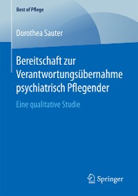 Cover Bereitschaft zur Verantwortungsübernahme psychiatrisch Pflegender