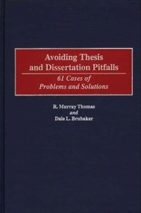 Cover Avoiding Thesis and Dissertation Pitfalls