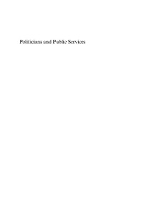 Cover Politicians and Public Services