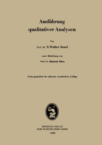 Cover Ausführung qualitativer Analysen