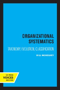 Cover Organizational Systematics