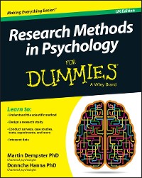 Cover Research Methods in Psychology For Dummies