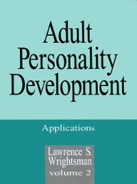 Cover Adult Personality Development