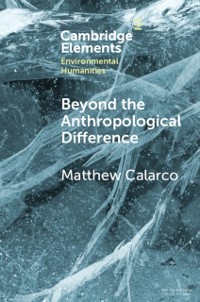Cover Beyond the Anthropological Difference