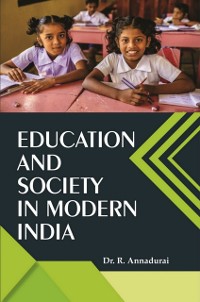 Cover Education And Society In Modern India