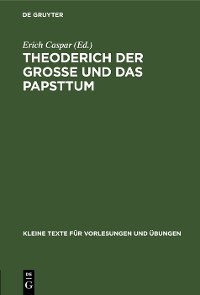 Cover Theoderich der Grosse und das Papsttum