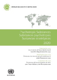 Cover Psychotropic Substances 2020/Substances psychotropes 2020/Sustancias sicotrópicas 2020