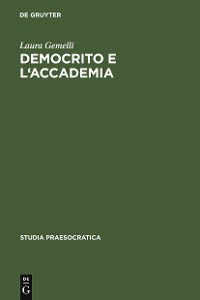 Cover Democrito e l'Accademia