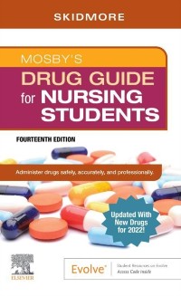 Cover Mosby's Drug Guide for Nursing Students with 2022 Update - E-Book