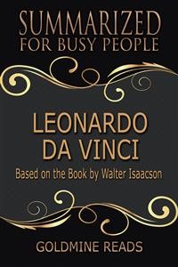 Cover Leonardo Da Vinci - Summarized for Busy People