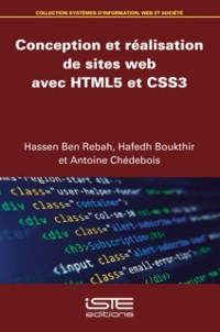 Cover Conception et realisation de sites web avec HTML5 et CSS3