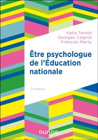 Cover Etre psychologue de l'Education nationale - 3e ed.