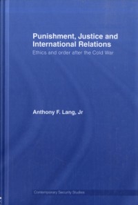 Cover Punishment, Justice and International Relations