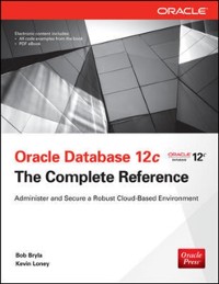 Cover Oracle Database 12c The Complete Reference