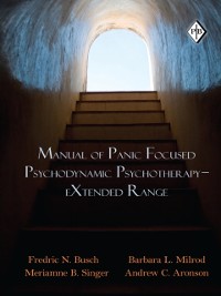 Cover Manual of Panic Focused Psychodynamic Psychotherapy - eXtended Range