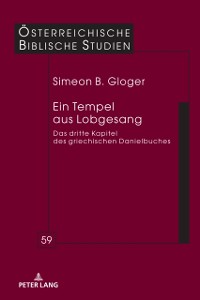 Cover Ein Tempel aus Lobgesang