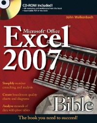 Cover Excel 2007 Bible