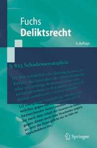 Cover Deliktsrecht