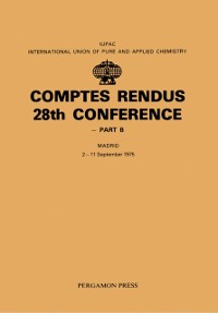 Cover Comptes Rendus 28th Conference