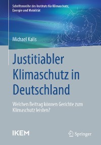 Cover Justitiabler Klimaschutz in Deutschland