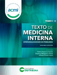 Cover Texto de Medicina Interna. Aprendizaje basado en problemas. Segunda edición. Tomo I y II