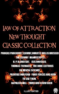 Cover Law of attraction. New Thought. Сlassic collection. Illustrated