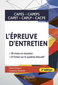 Cover L'epreuve d'entretien