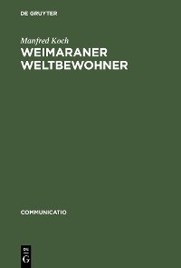 Cover Weimaraner Weltbewohner