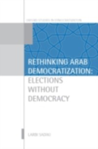 Cover Rethinking Arab Democratization