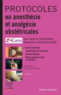 Cover Protocoles en anesthésie et analgésie obstétricales