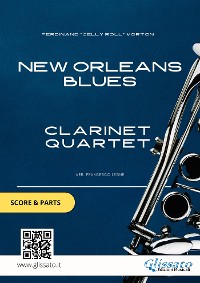 Cover Clarinet Quartet score & parts: New Orleans Blues
